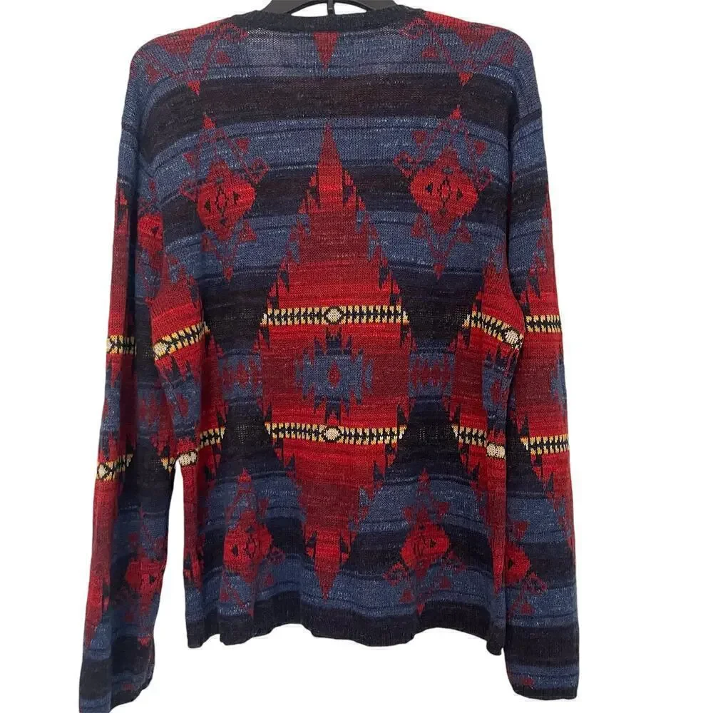 Ralph Lauren Denim & Supply Azteca Sweater Size Medium